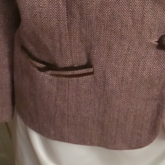 Pink tweed blazer - Picture 4 of 4